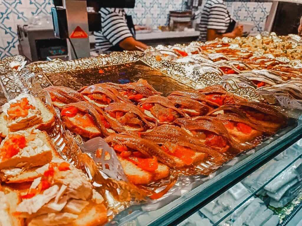 food at mercado san miguel