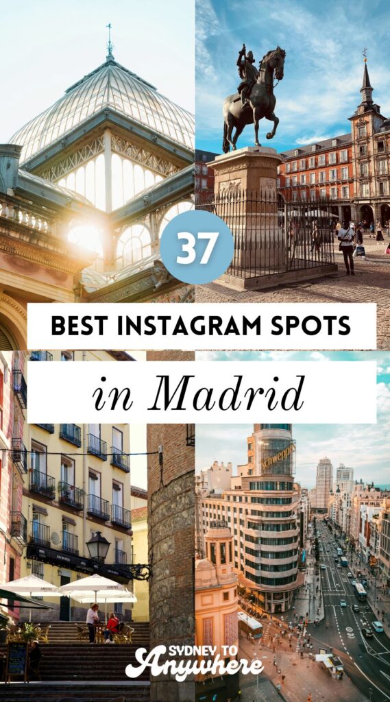 best instagram spots in madrid pin