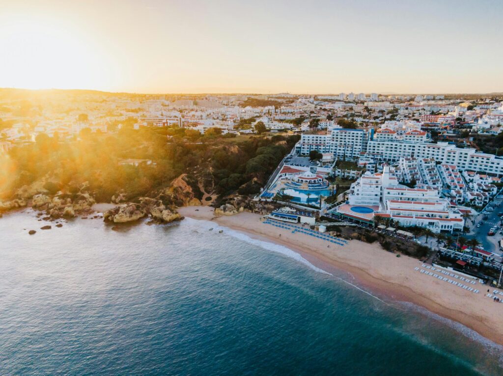 algarve sunset