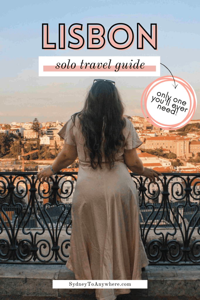 Solo Travel Guide to Lisbon Pin