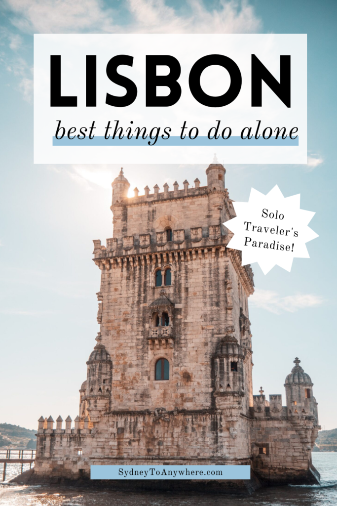 Things to do alone in Lisbon Pin
