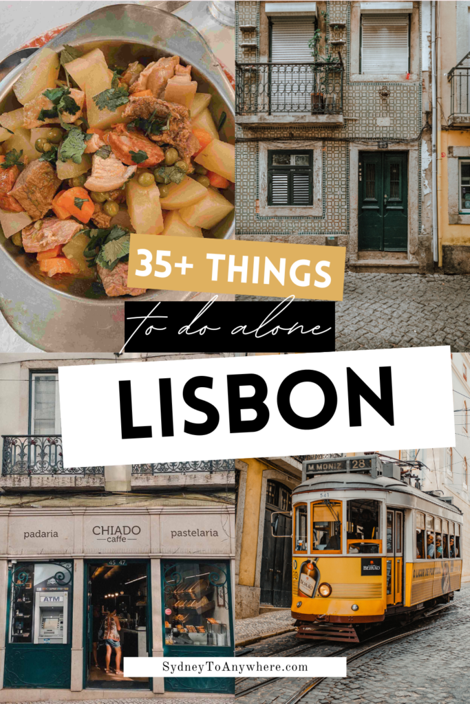 what to do alone in Lisbon Pin