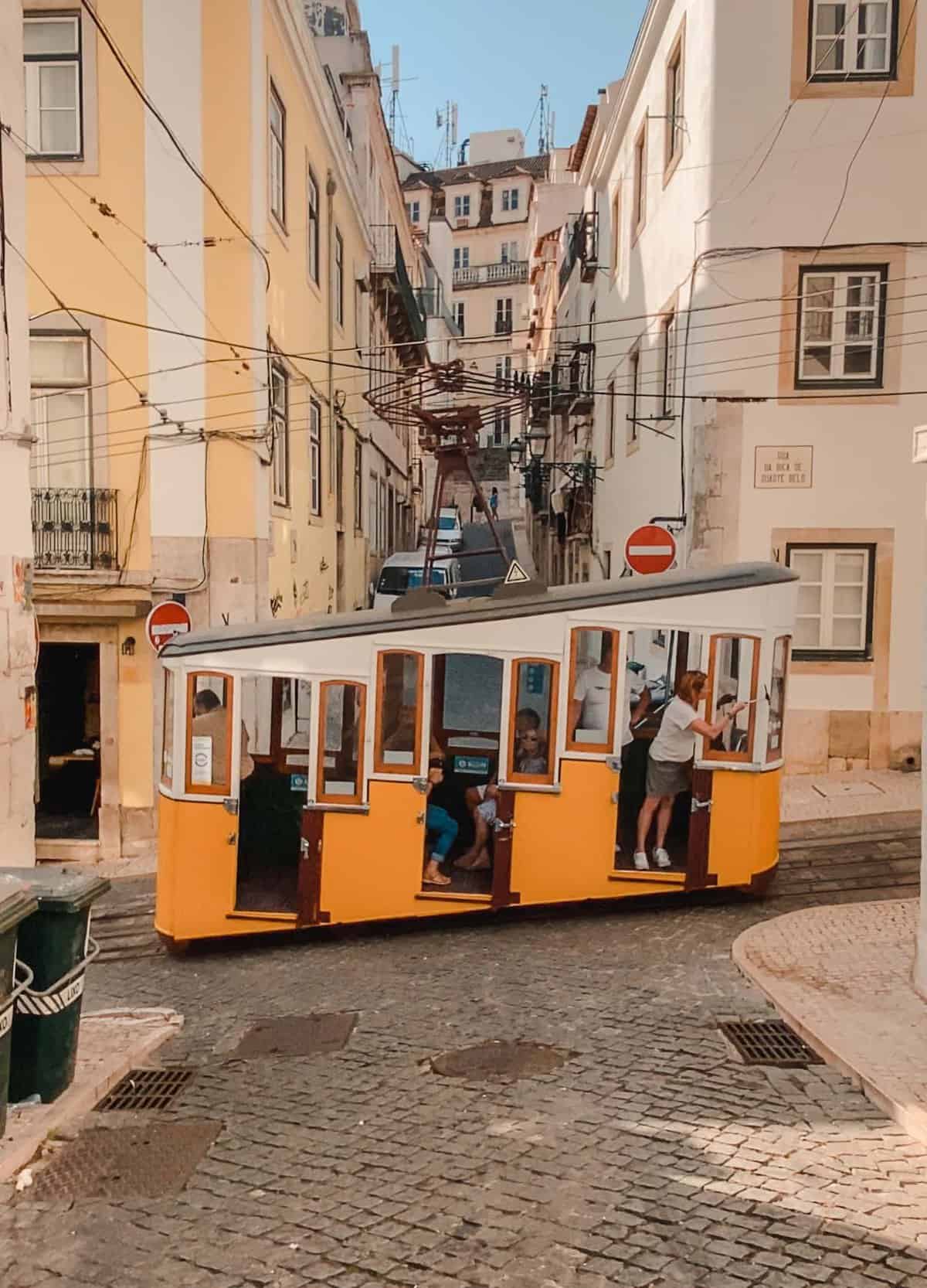 Lisbon's historic tram
