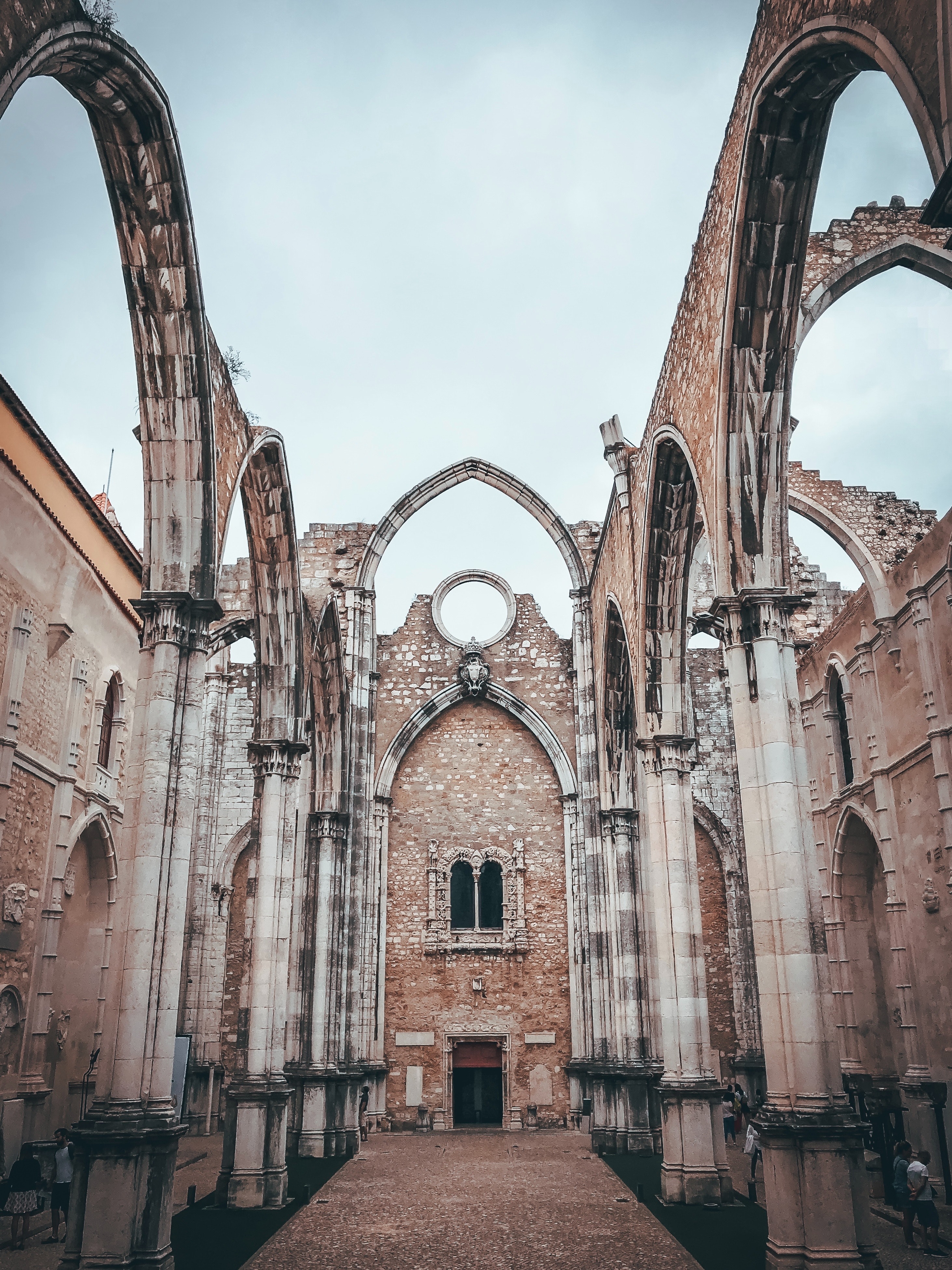 ruins of carmo convent in lisbon