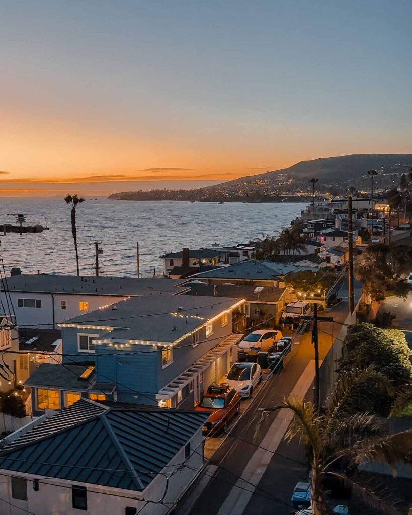 Incredible view of Laguna from ocean front rooftop