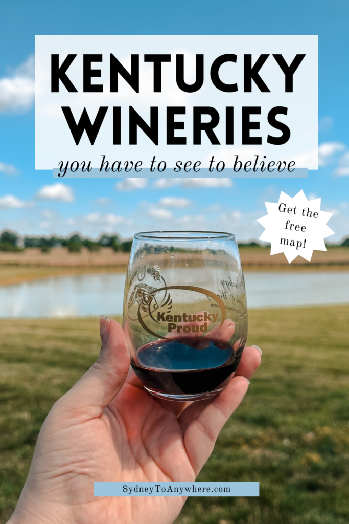 Wineries in Kentucky Pin