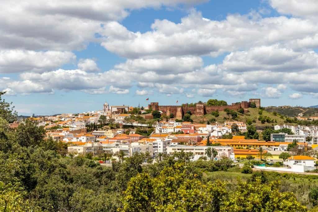 Silves countryside and castle