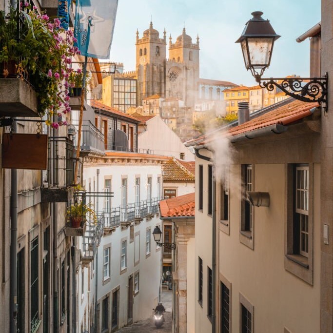 porto church view