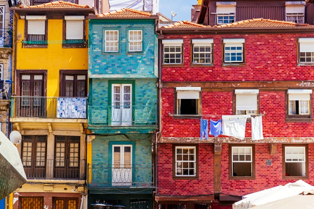 colorful houses