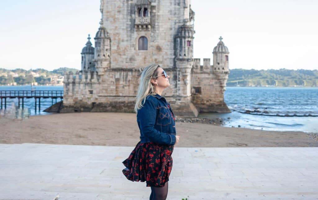 winter outfit in lisbon