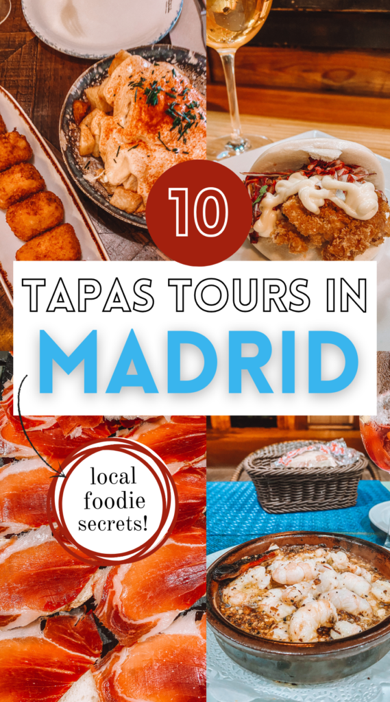 tapas tour madrid pin