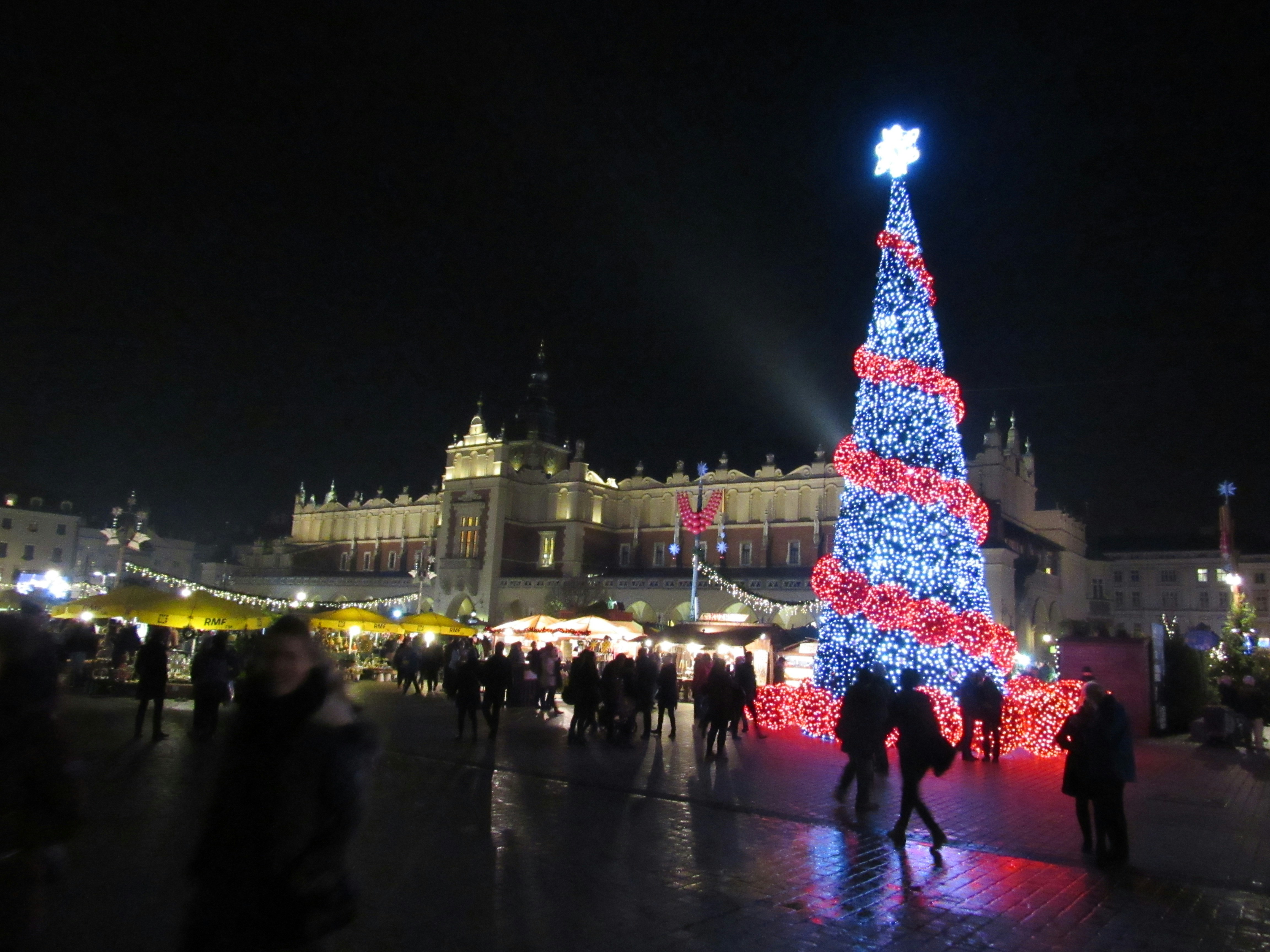algarve square at christmas