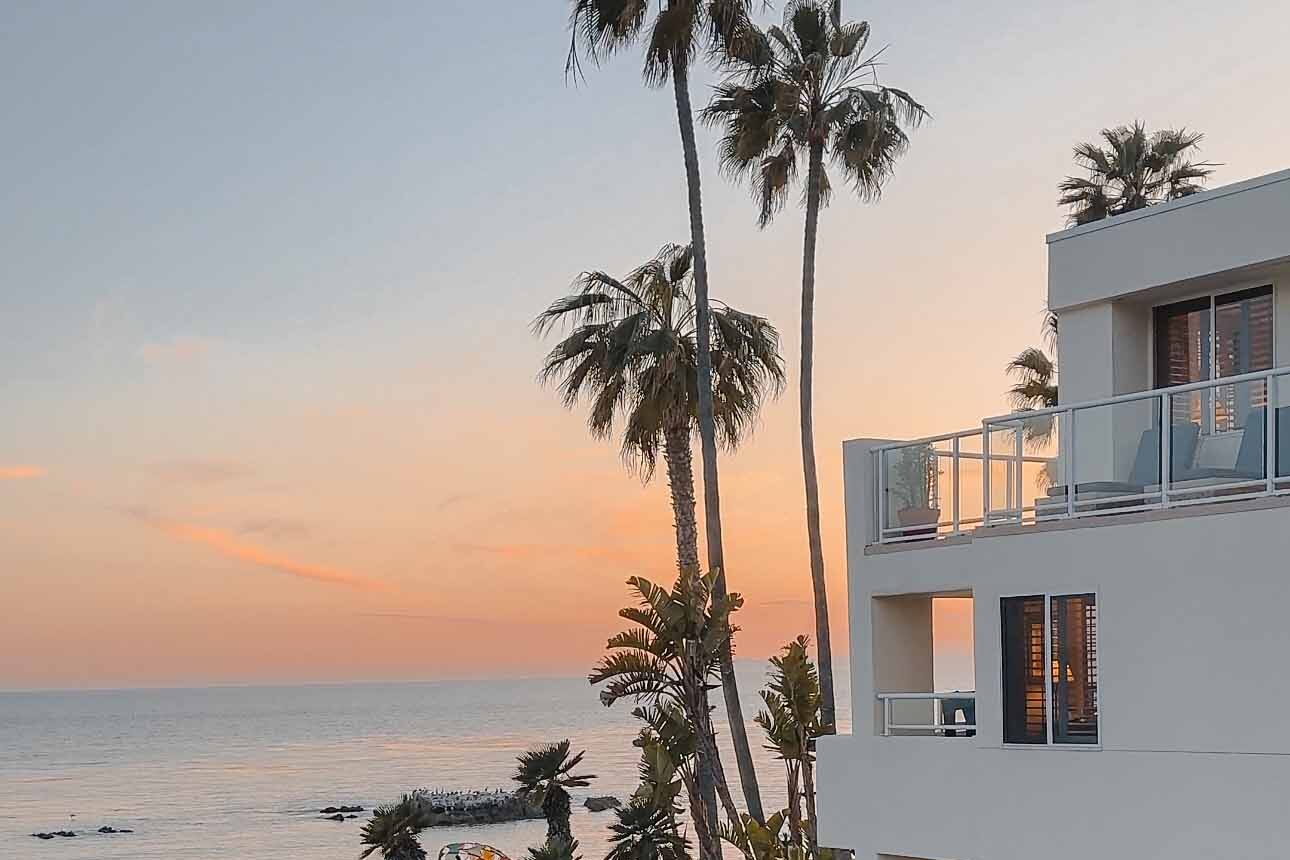 Stunning view of Laguna Beach