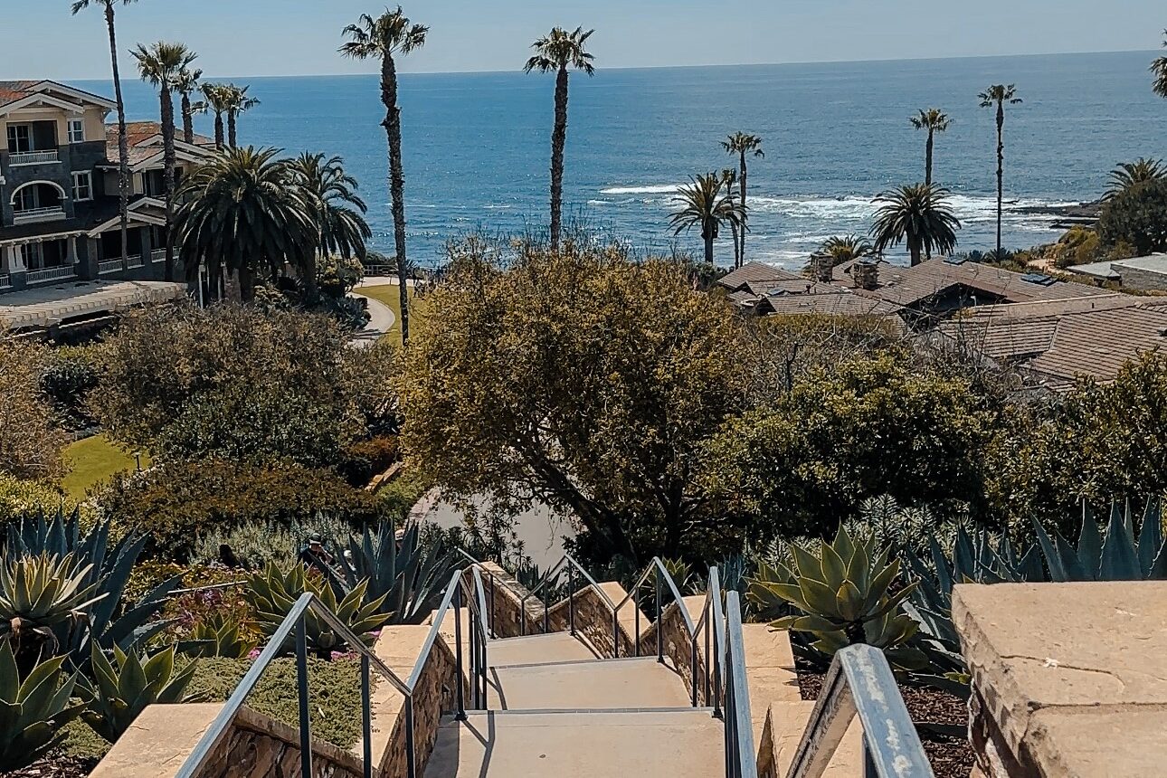 Entrance to the Montage in Laguna Beach, CA