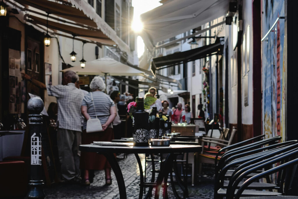 patio dining